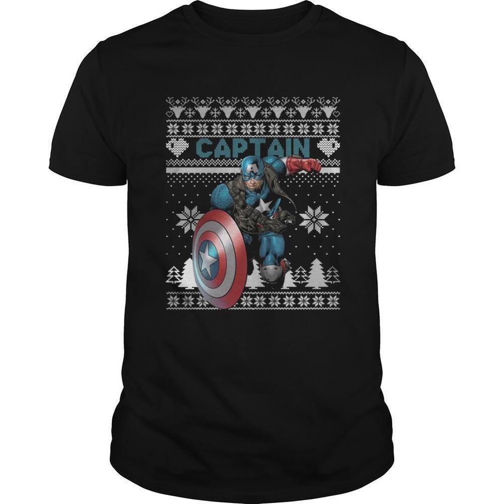 Captain Marvel Ugly Christmas Shirt